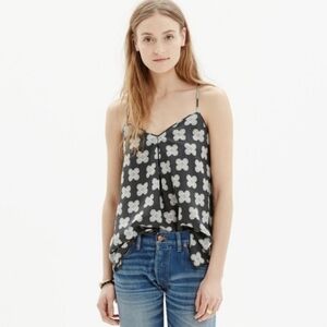 Madewell Silk Y-back Top